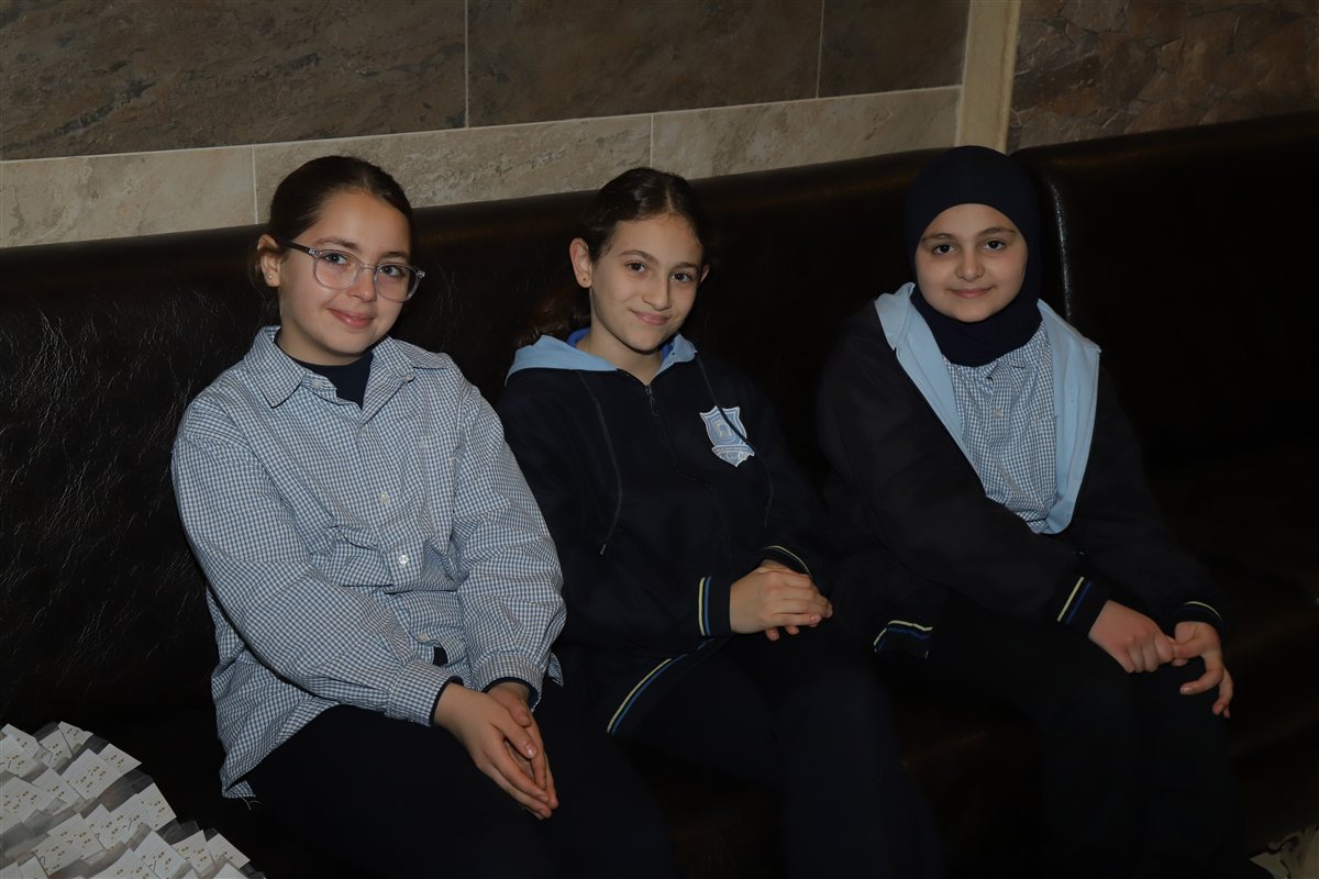 وفد من طلاب مدرسة صور الدولية TCS زار مجموعة يا صور مهنئا بحلول شهر رمضان المبارك