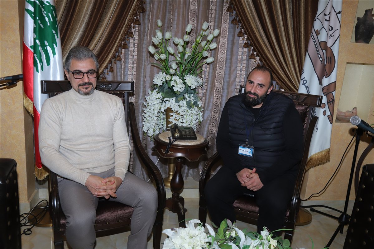 وفد من طلاب مدرسة صور الدولية TCS زار مجموعة يا صور مهنئا بحلول شهر رمضان المبارك