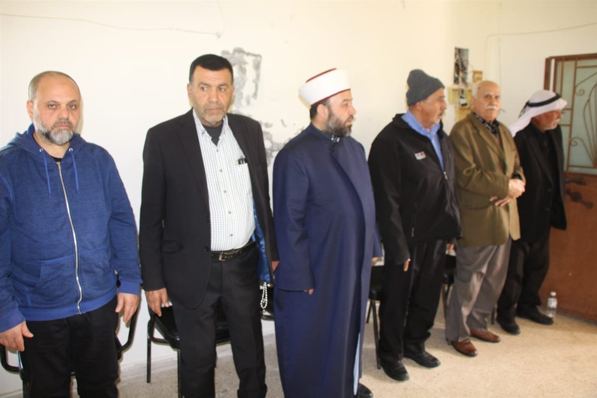 بالصور: إحياء ذكرى ثالث المرحوم الحاج مصطفى الداود (ابو عبدالله)