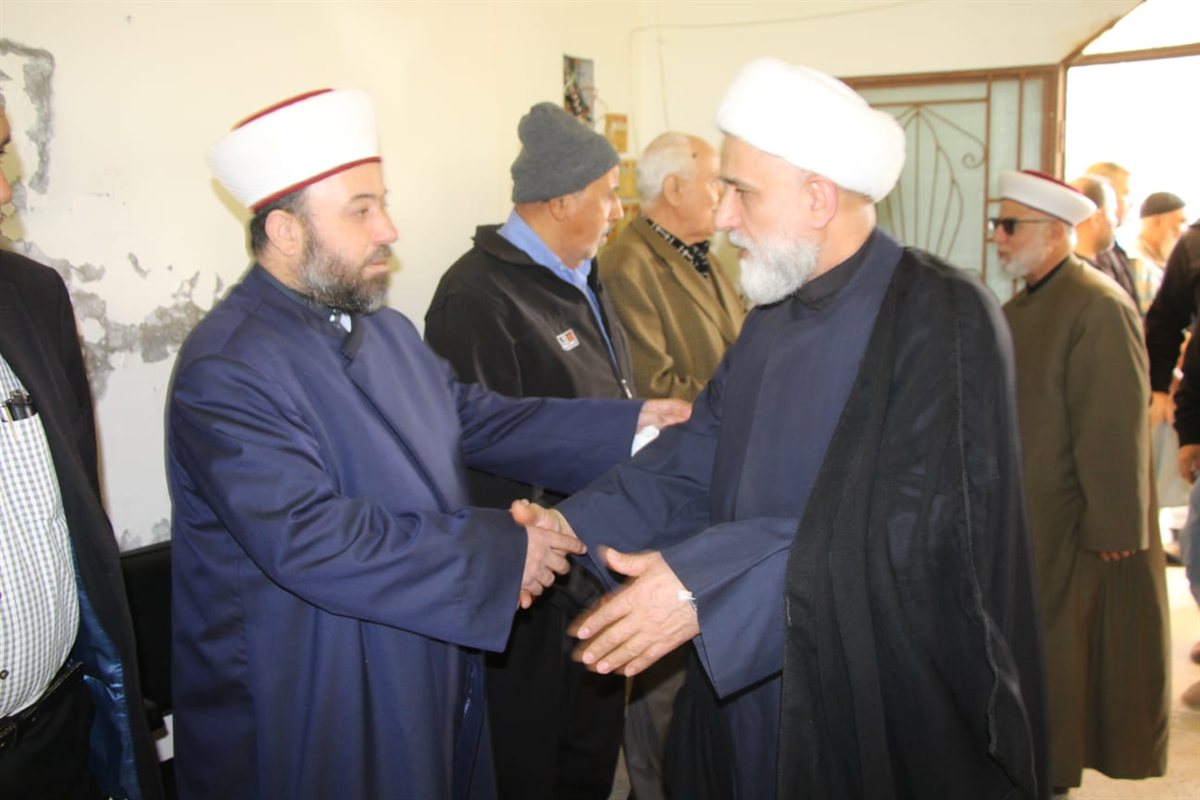 بالصور: إحياء ذكرى ثالث المرحوم الحاج مصطفى الداود (ابو عبدالله)