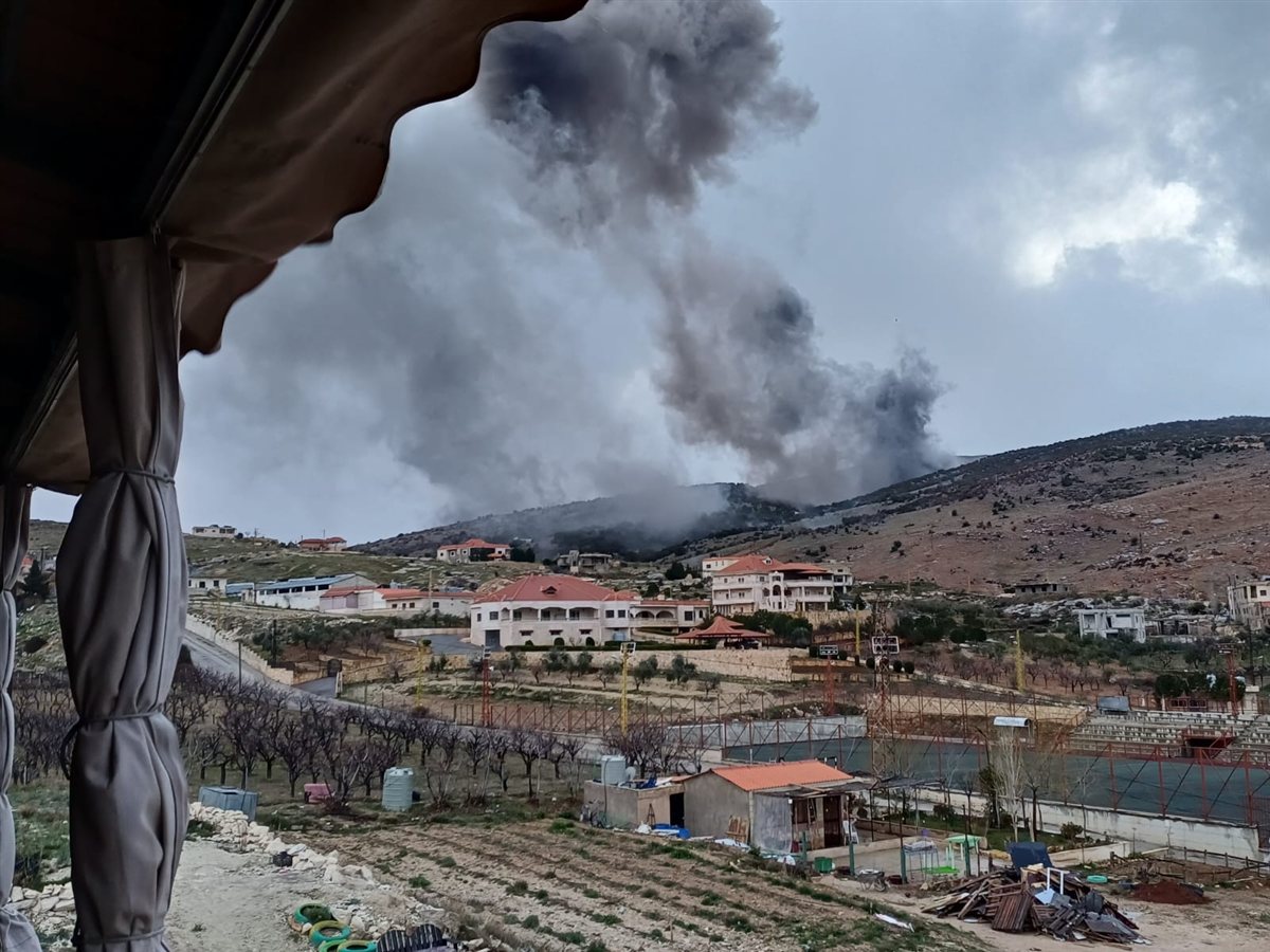 بالصور: سلسلة غارات عنيفة تهز البقاع