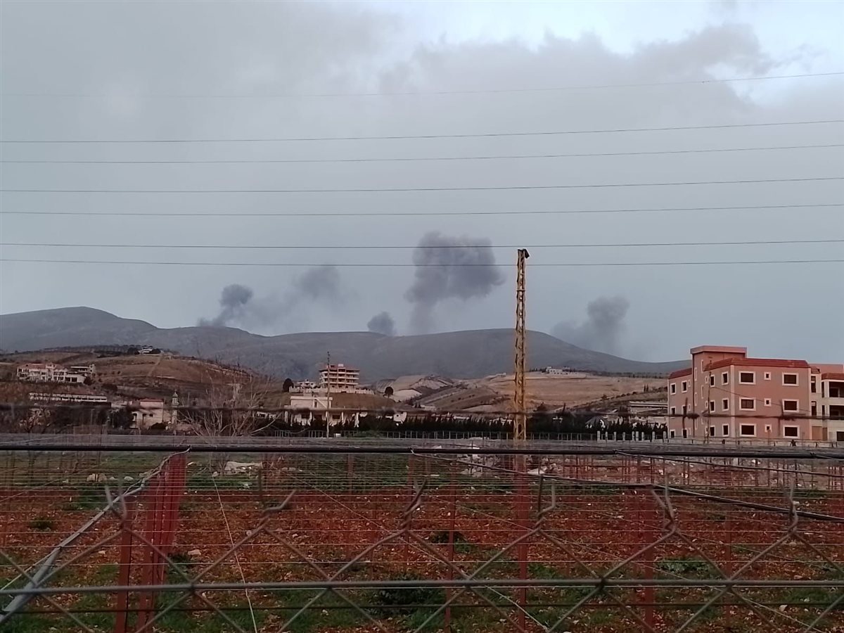 بالصور: سلسلة غارات عنيفة تهز البقاع