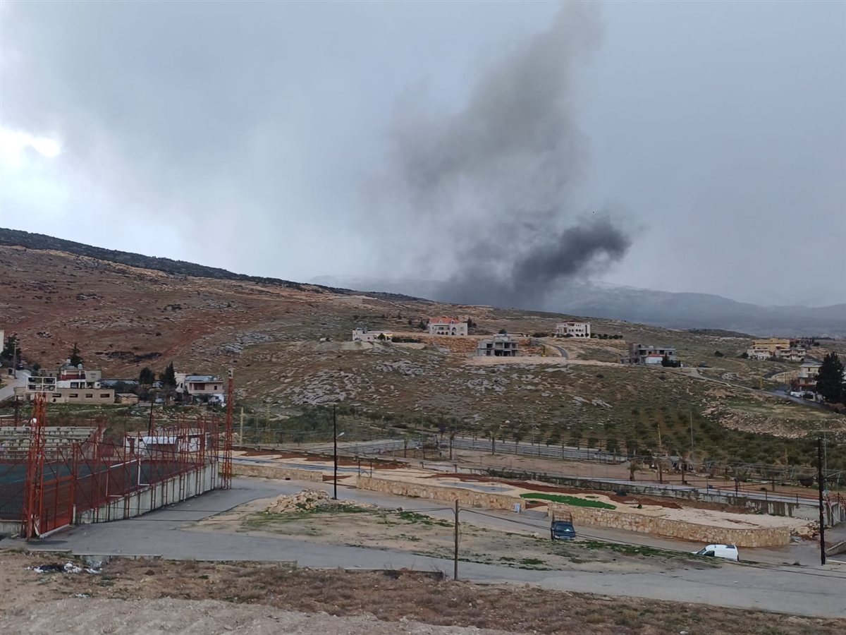 بالصور: سلسلة غارات عنيفة تهز البقاع