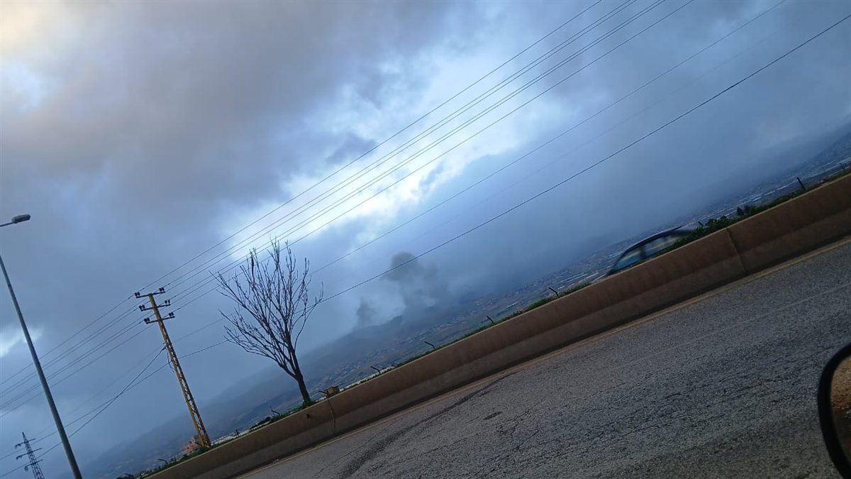 بالصور: سلسلة غارات عنيفة تهز البقاع