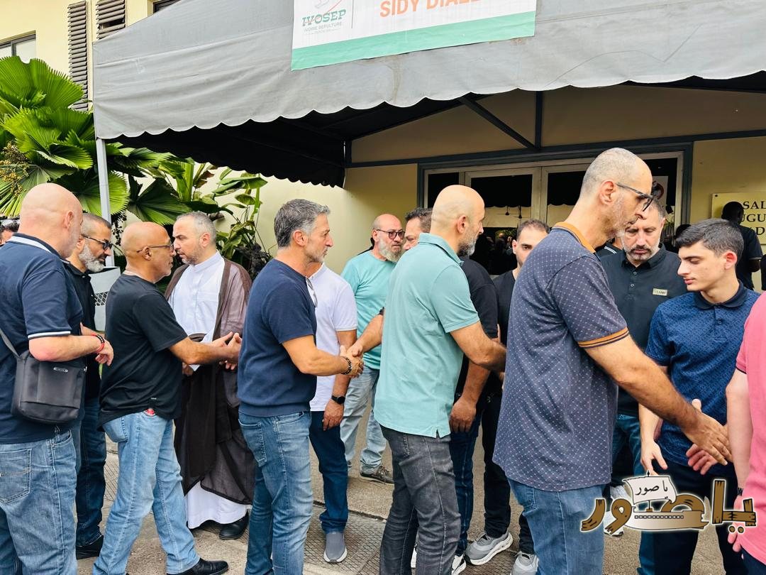 بالصور من أبيدجان: تشييع فقيد الشباب والاغتراب المرحوم عماد محمد زرقط