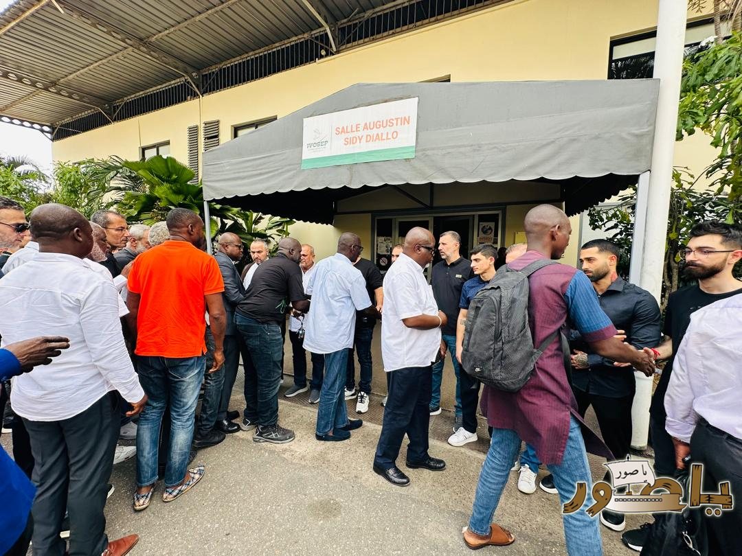 بالصور من أبيدجان: تشييع فقيد الشباب والاغتراب المرحوم عماد محمد زرقط