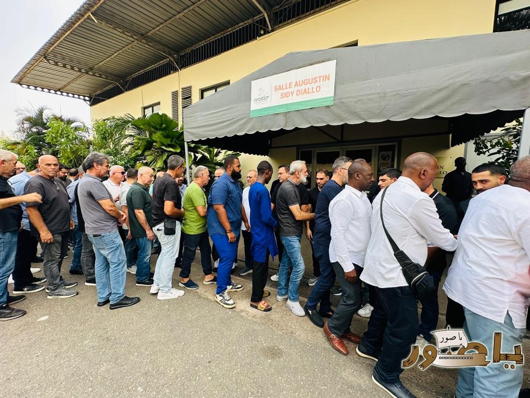 بالصور من أبيدجان: تشييع فقيد الشباب والاغتراب المرحوم عماد محمد زرقط