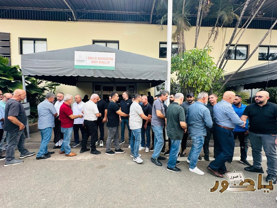 بالصور من أبيدجان: تشييع فقيد الشباب والاغتراب المرحوم عماد محمد زرقط