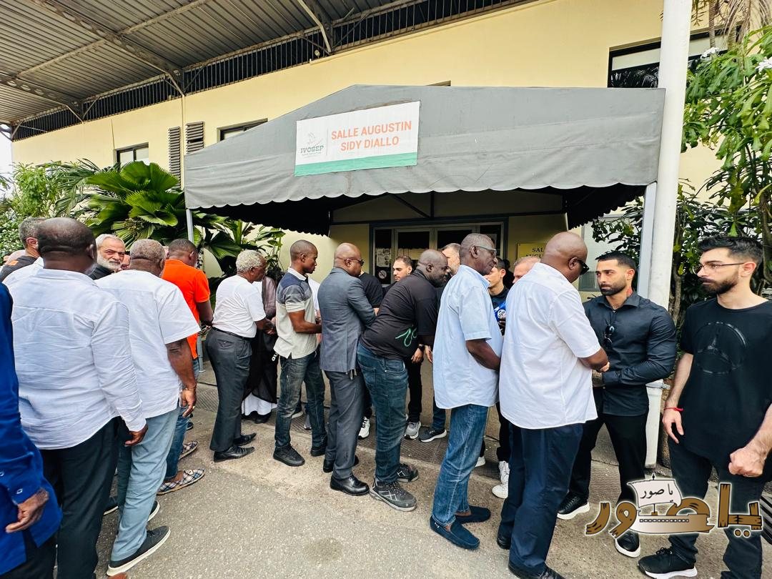 بالصور من أبيدجان: تشييع فقيد الشباب والاغتراب المرحوم عماد محمد زرقط