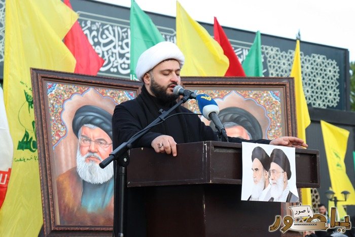 وقفة تضامنية ومسيرة حاشدة في دير قانون النهر تعظيما لشهادة الامام الخامنئي ونصرة للجمهورية الاسلامية