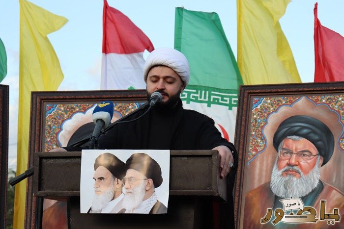 وقفة تضامنية ومسيرة حاشدة في دير قانون النهر تعظيما لشهادة الامام الخامنئي ونصرة للجمهورية الاسلامية