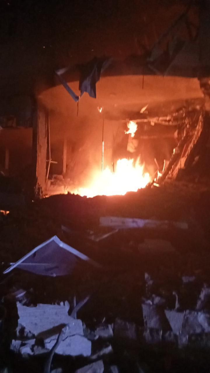 استهداف منزل في بلدة عربصاليم - النبطية