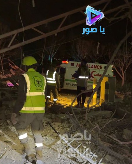 غارة على منزل في الحلوسية - صور وسقوط جريحين