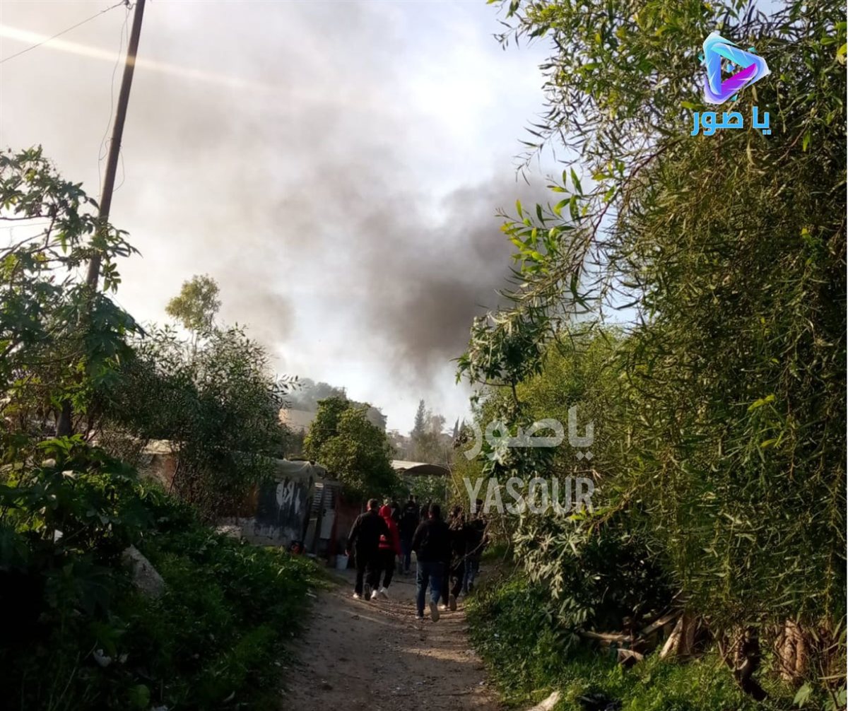 معلومات اولية عن ارتقاء مواطن واصابة آخر بجراح في الغارة على صور