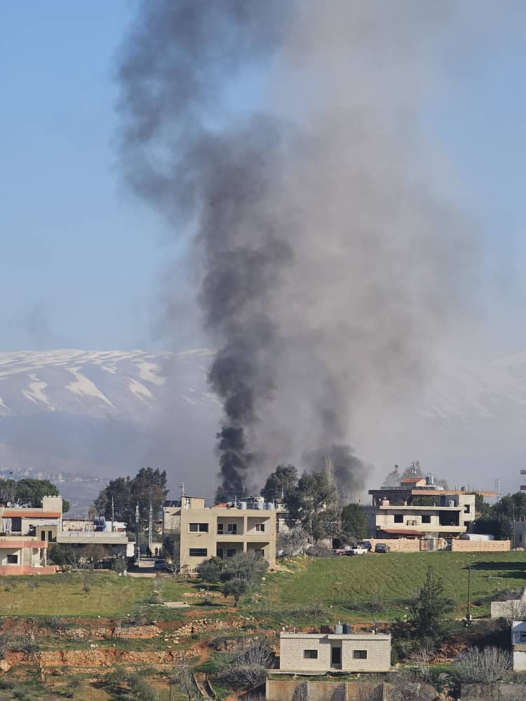 ملخص الغارات على لبنان حتى ظهر اليوم