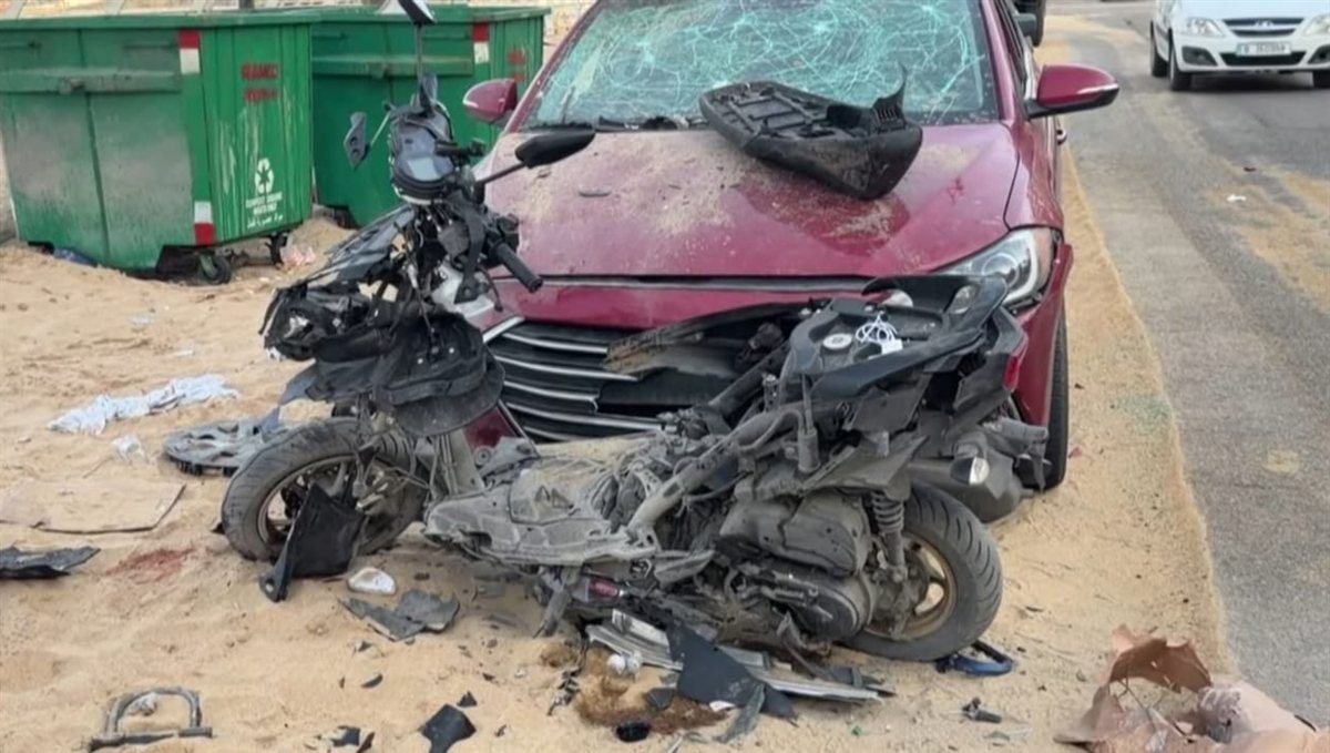 مشاهد صباحية من الرملة البيضاء بعد الاستهداف فجر اليوم