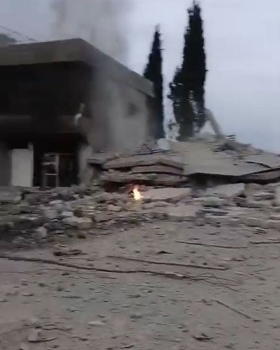 غارات عنيفة على جبشيت، الصوانة، منزل في السلطانية، منزل في بنت جبيل، ياطر، بريقع وعلى الوادي بين معركة وبافليه