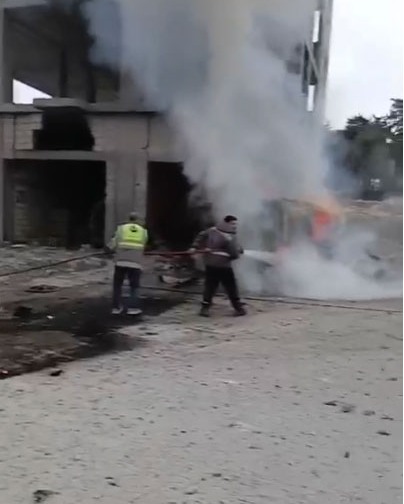 غارات عنيفة على جبشيت، الصوانة، منزل في السلطانية، منزل في بنت جبيل، ياطر، بريقع وعلى الوادي بين معركة وبافليه