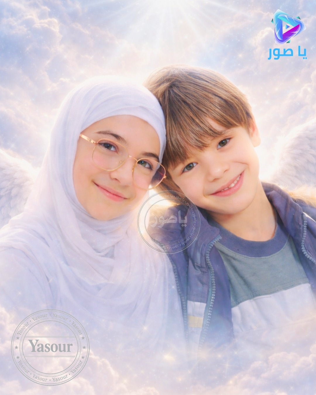 في لحظة واحدة خطفت الغارة قلبين شقيقين صغيرين ...