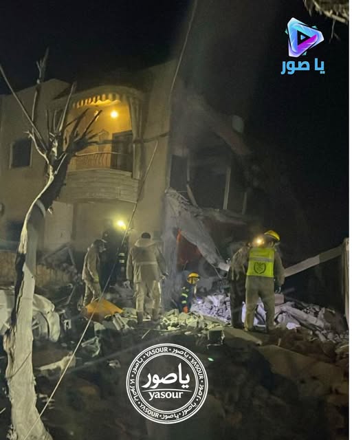 معلومات اولية اسعافية عن مأساة حزينة في ميفدون: ارتقاء ام واطفالها الثلاثة في غارة على منزل مدني