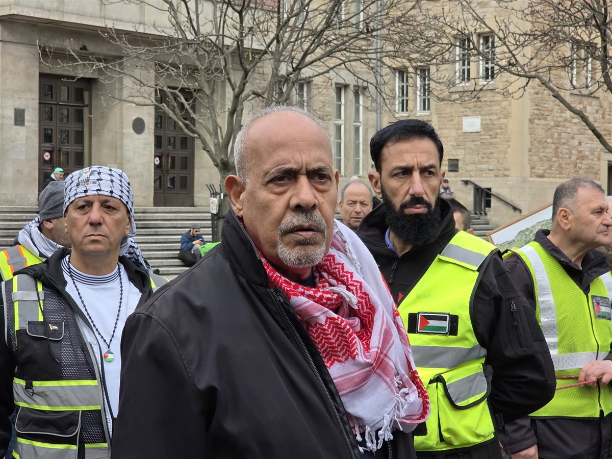 مظاهرة جماهيرية حاشدة في برلين تضامنا مع فلسطين وإيران ولبنان