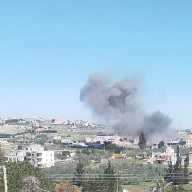 ملخص الغارات من فترة الظهر وحتى الساعة