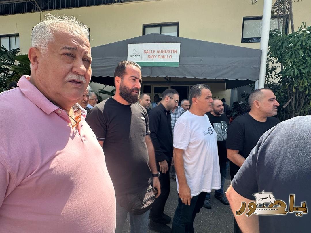 بالصور من أبيدجان: تشييع فقيد الشباب إبراهيم نمر قاسم