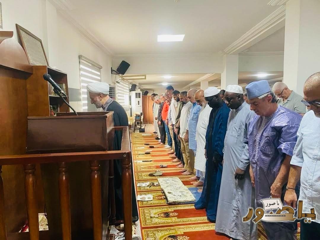بالصور من أبيدجان: صلاة العيد في المركز الإسلامي اللبناني (ماركوري)