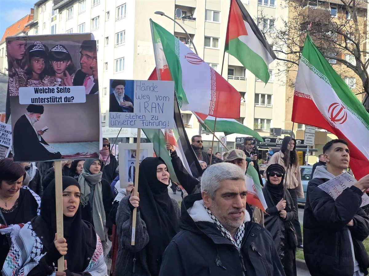 برلين: مظاهرة حاشدة رفضا للعدوان، ودفاعا عن حق الشعوب في الحرية والسيادة