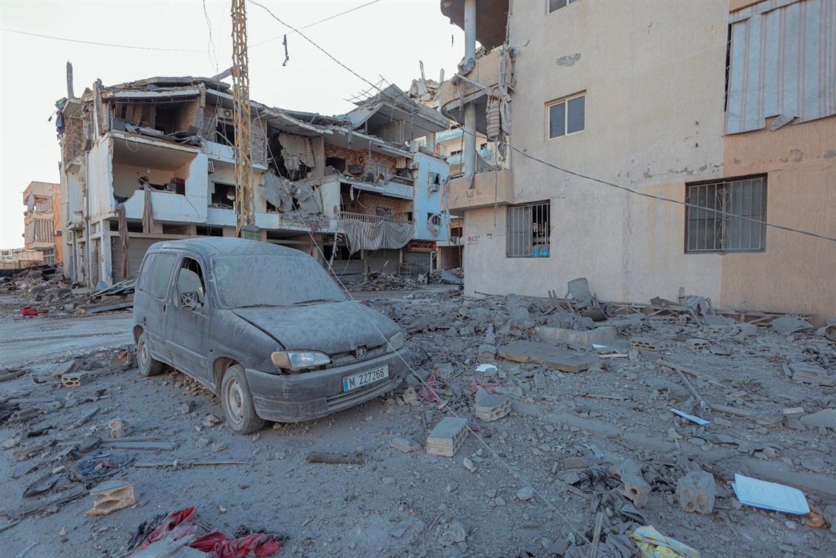 اضرار الغارات التي استهدفت المساكن الشعبية - صور هذا اليوم