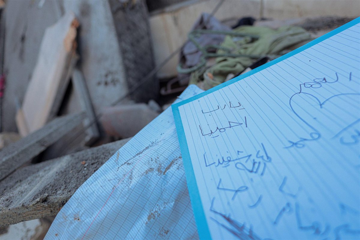 اضرار الغارات التي استهدفت المساكن الشعبية - صور هذا اليوم