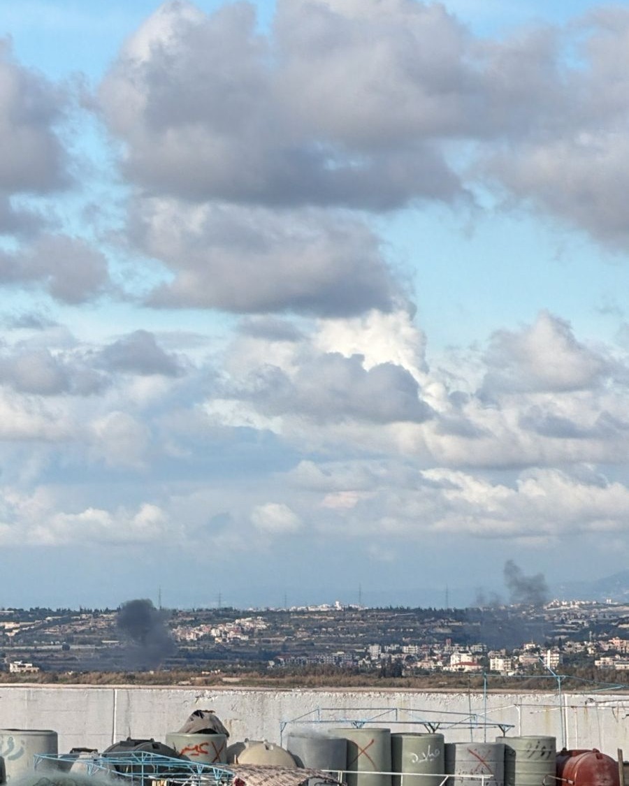 غارة تستهدف القاسمية خلف معمل الساحلي واطراف البرغلية ومحيط الزرارية