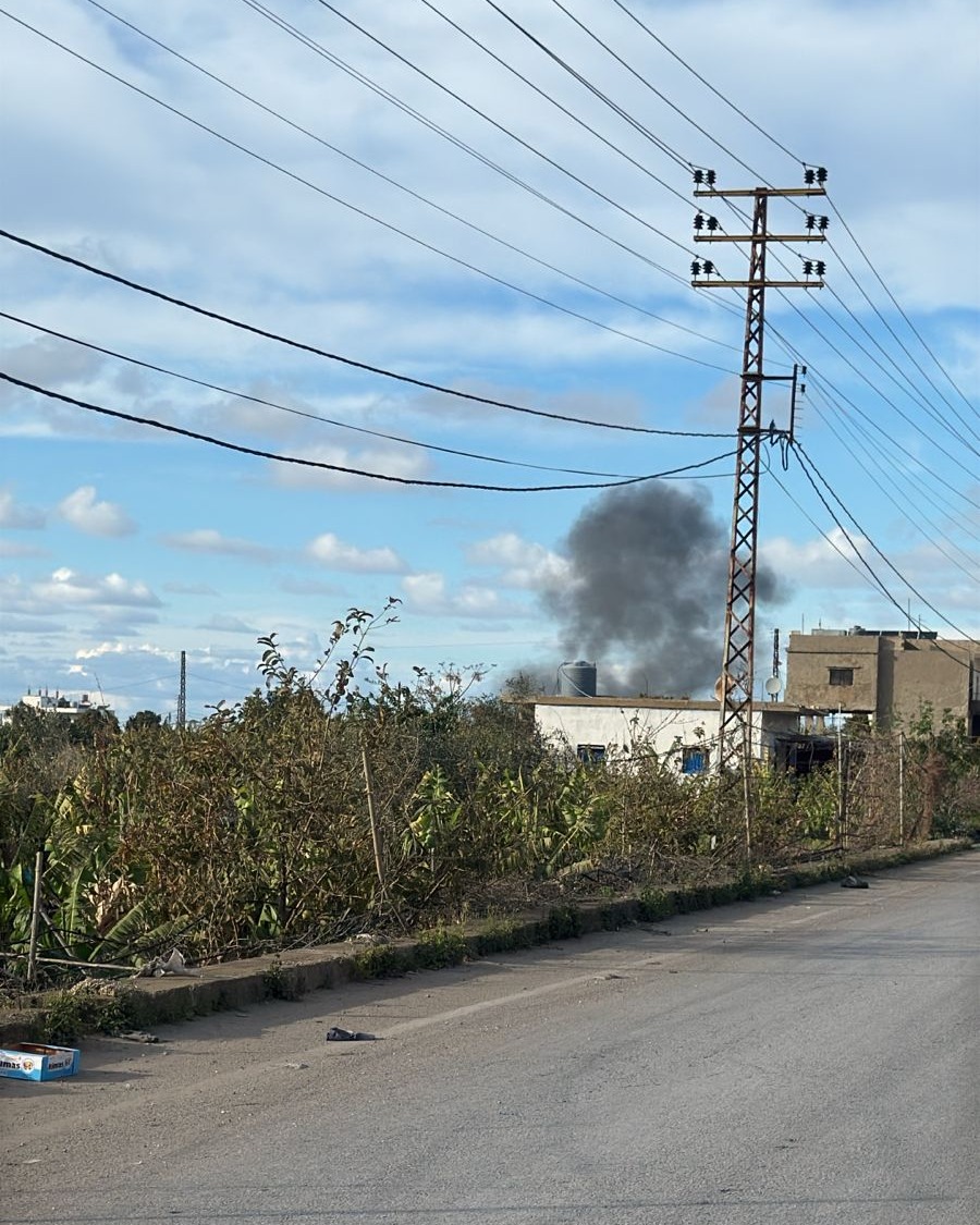 غارة تستهدف القاسمية خلف معمل الساحلي واطراف البرغلية ومحيط الزرارية