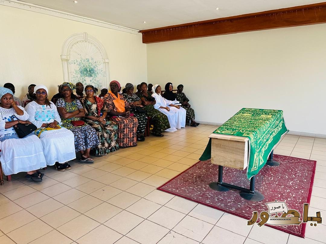 بالصور من أبيدجان: تشييع فقيد الشباب إبراهيم نمر قاسم