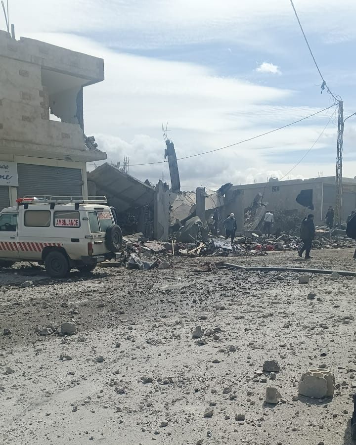 ارتقاء سيدة واصابة شخص بجروح في غارة استهدفت منزلا في البزالية بقاعا ظهر اليوم