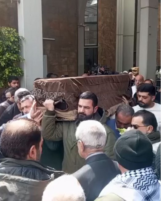 لبنان ودع الفنان الوطني الكبير الاستاذ احمد قعبور