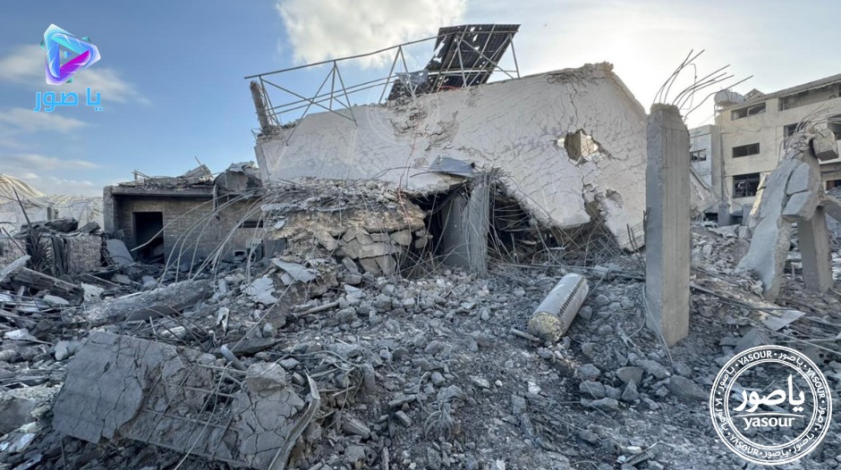 دمار كبير في الغارتين على بلدة السكسكية