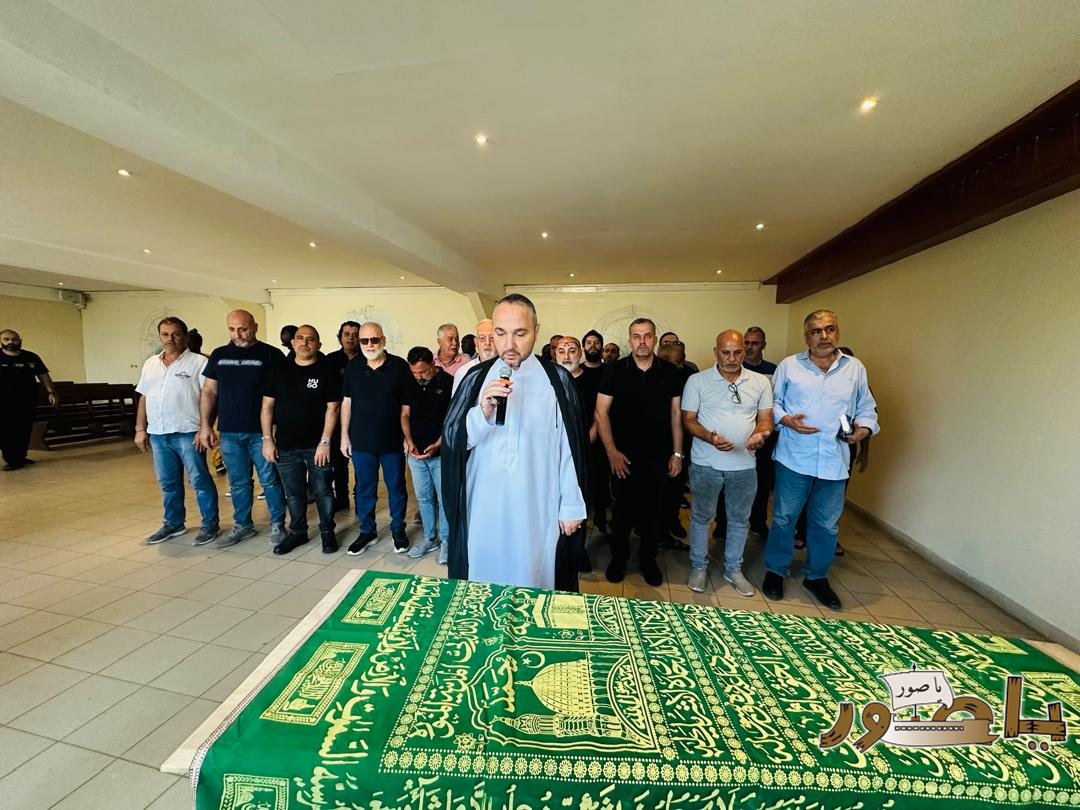 بالصور من أبيدجان: تشييع فقيد الشباب إبراهيم نمر قاسم