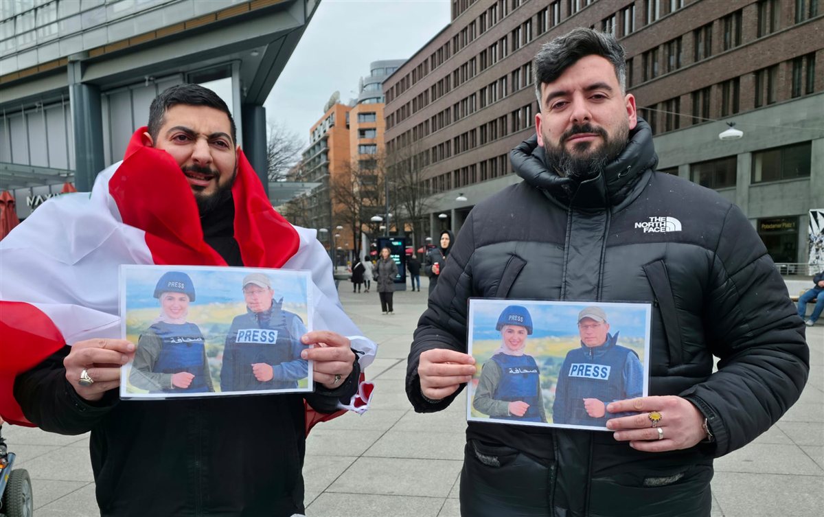 وقفة جماهيرية حاشدة في برلين إحياء للذكرى الخمسين ليوم الأرض