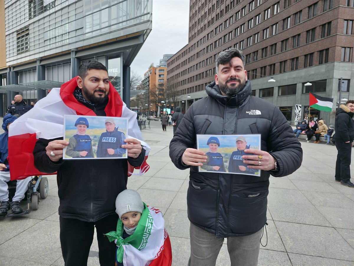 وقفة جماهيرية حاشدة في برلين إحياء للذكرى الخمسين ليوم الأرض