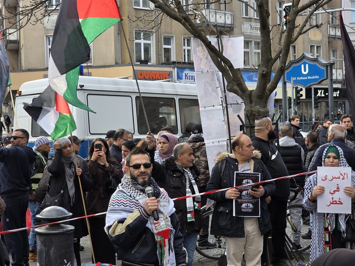 وقفة احتجاجية في العاصمة الألمانية برلين