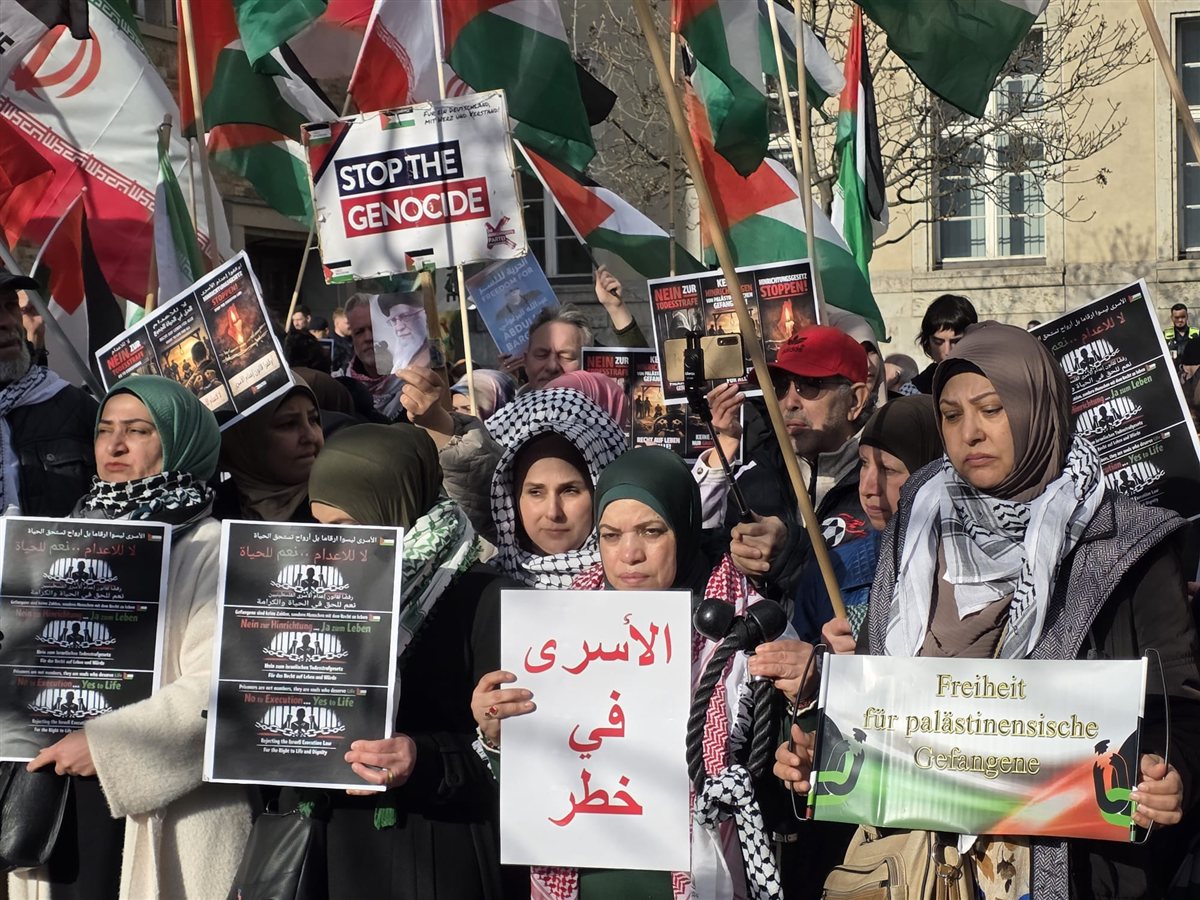 وقفة احتجاجية في العاصمة الألمانية برلين