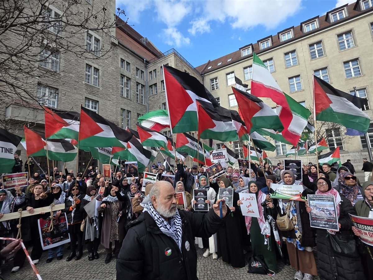 وقفة احتجاجية في العاصمة الألمانية برلين