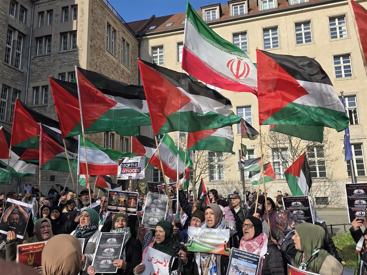 وقفة احتجاجية في العاصمة الألمانية برلين