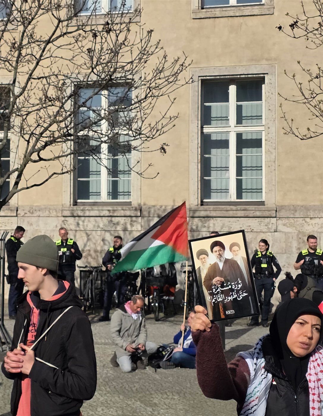 وقفة احتجاجية في العاصمة الألمانية برلين