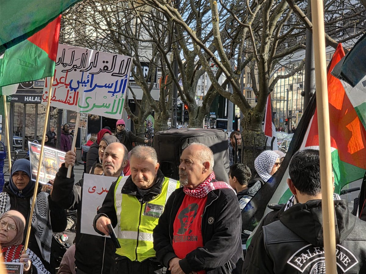 وقفة احتجاجية في العاصمة الألمانية برلين