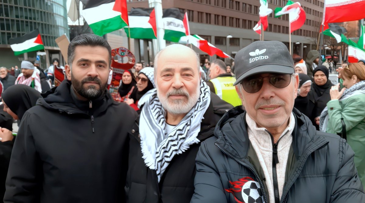 وقفة جماهيرية حاشدة في برلين إحياء للذكرى الخمسين ليوم الأرض