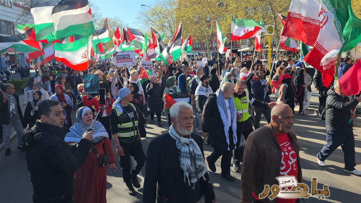 مظاهرة حاشدة في برلين