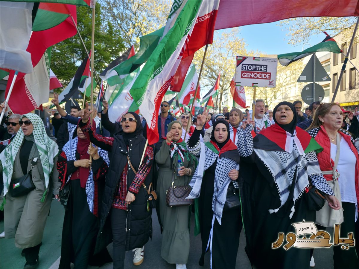 مظاهرة حاشدة في برلين
