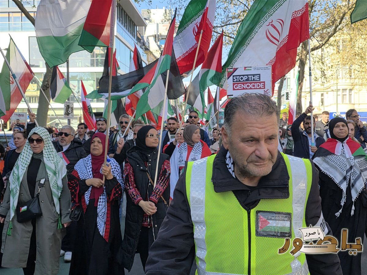 مظاهرة حاشدة في برلين